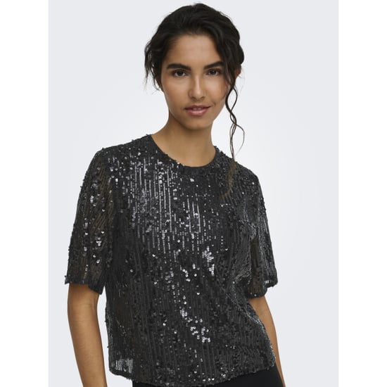 Jacqueline de Yong lola 2/4 sequin top jrs 15382815 - - Image 3