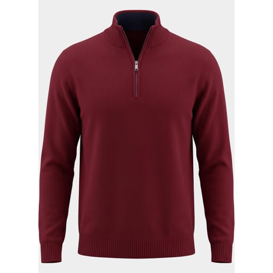 Bos Bright Blue Half zip 3042900/735 - Image 2