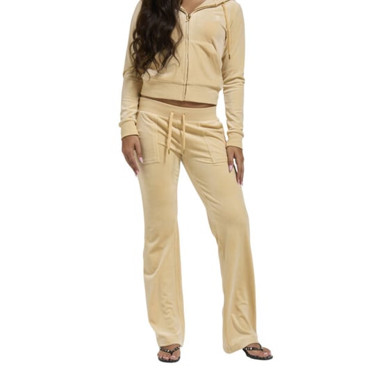 Juicy Couture Del ray pocketed pant gold - Image 3