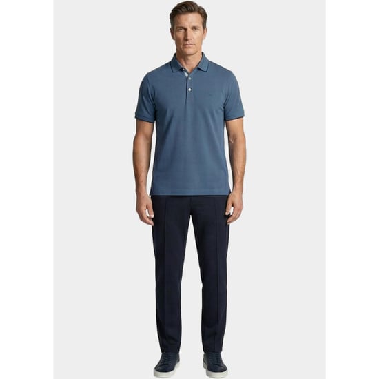 Baileys Polo heren poloshirt 2-tone solid 615214/64 - Image 2