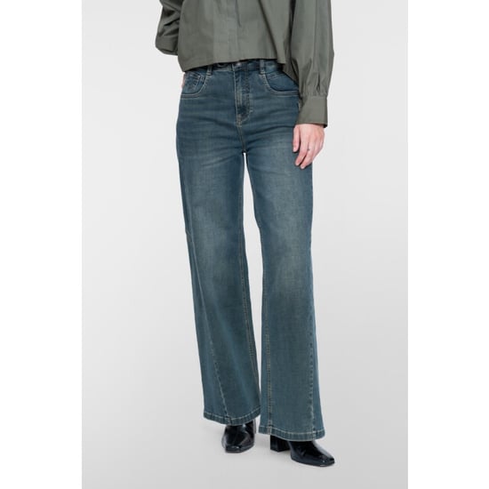 Geisha jeans wide 61808-10 810 blue denim tinted - Image 2