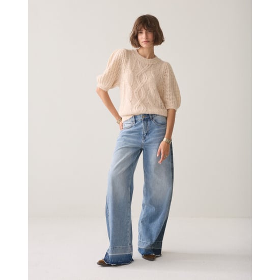 Summum Puff sleeve sweater cozy cable knit sweaters 7s8041-70102 - Image 5