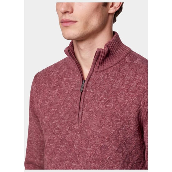Bos Bright Blue Half zip 1189/40431 bordo - Image 5