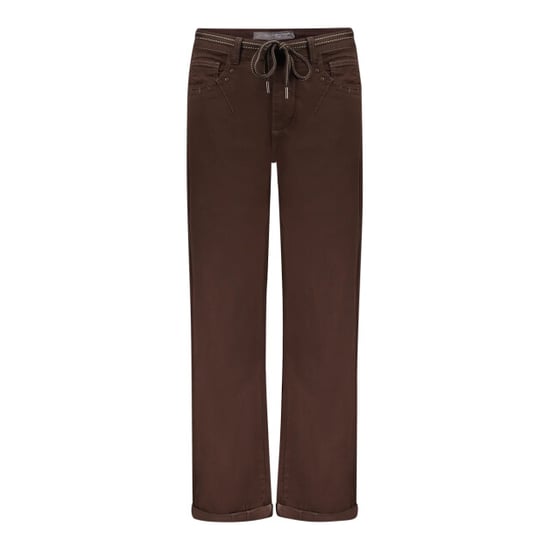 Geisha 61813-10 775 jeans balloon linen mix brown - Image 1