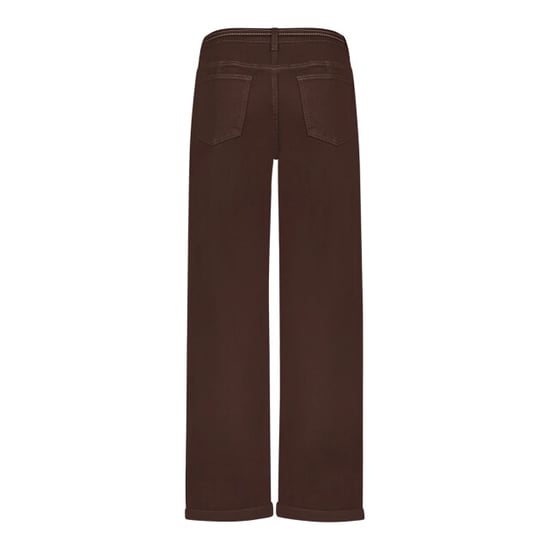 Geisha 61813-10 775 jeans balloon linen mix brown - Image 2