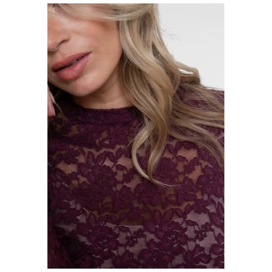 Geisha Top burgundy - Image 3