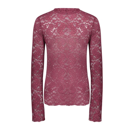 Geisha Top burgundy - Image 6