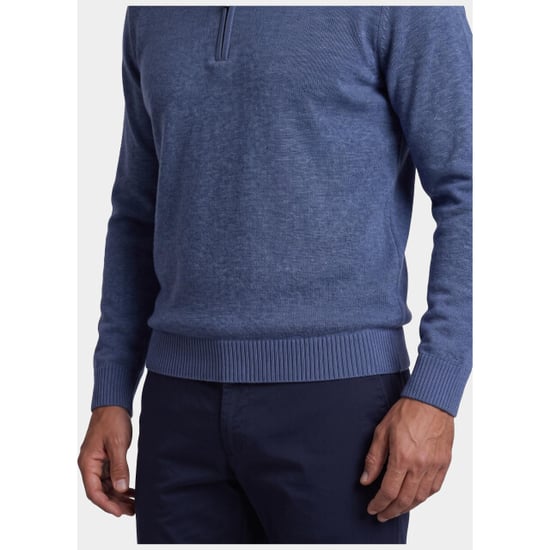 Bos Bright Blue Half zip 3042900/304 - Image 2