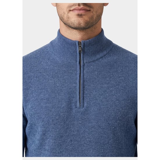 Bos Bright Blue Half zip 3042900/304 - Image 3