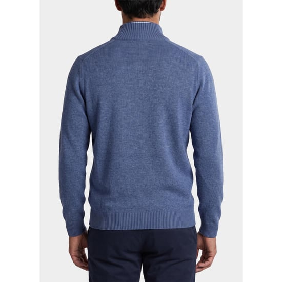 Bos Bright Blue Half zip 3042900/304 - Image 4