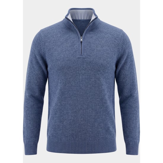 Bos Bright Blue Half zip 3042900/304 - Image 6