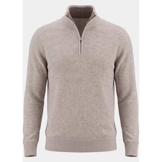 Bos Bright Blue Half zip 3042900/633 - Image 3