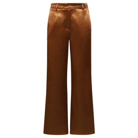 Smashed Lemon Satijnen wide leg broek | - Image 2