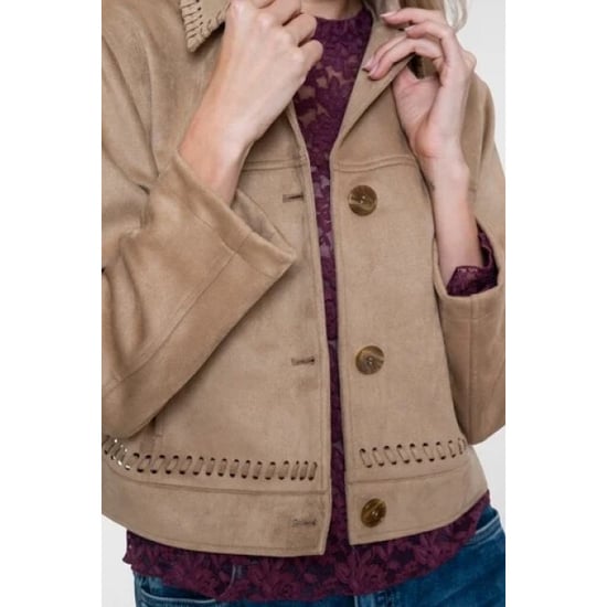 Geisha 65850-19 720 jacket suedine sand - Image 2