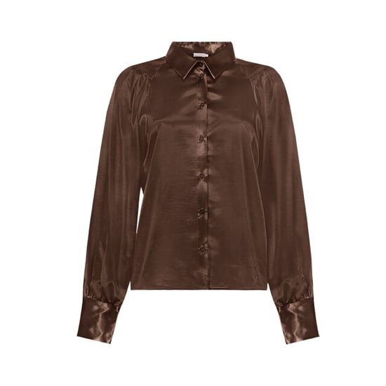 Geisha top satin 63855-21 775 brown - Image 1