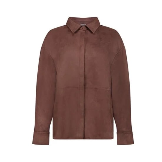 Geisha 63840-19 785 blouse suedine dark brown - Image 4
