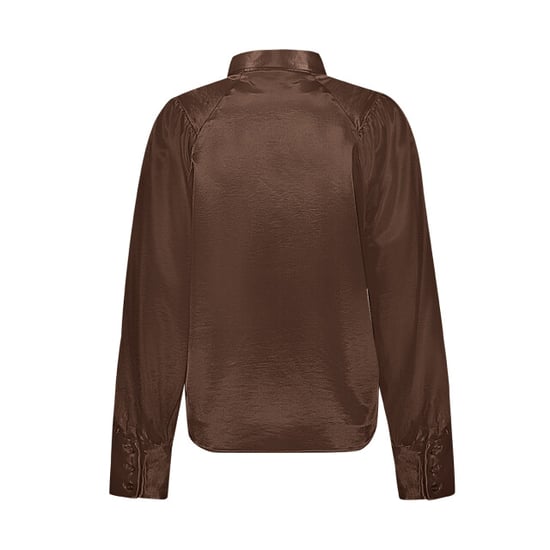 Geisha top satin 63855-21 775 brown - Image 3