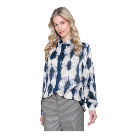Geisha 63902-20 685 blouse dark blue/ecru - Image 6