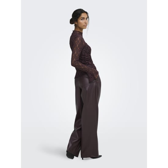 Jacqueline de Yong Jdy jdylala high neck lace top - Image 2