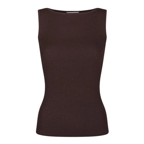 Neo Noir talia glitter knit top 161298 174 burgundy - Image 1