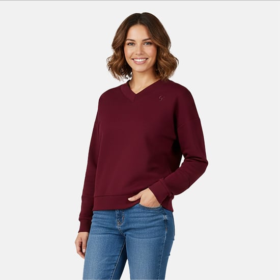 Cars Jeans emily sweater burgundy - Image 1