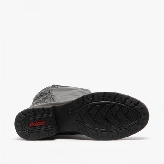Rieker Z9591-00 Womens Tall Boots Black - Image 2