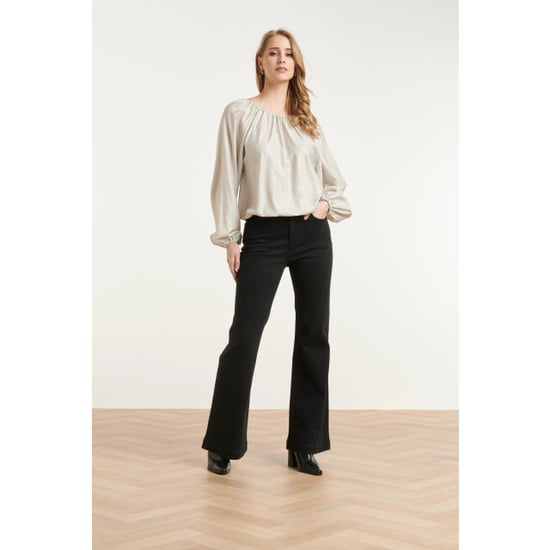 Smashed Lemon Flared jeans met strassdetails | - Image 4