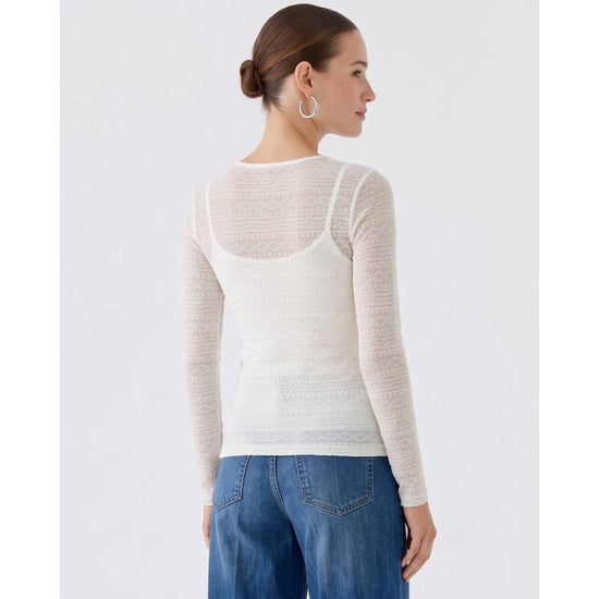 Oui Top lange mouw 0099899 - Image 4