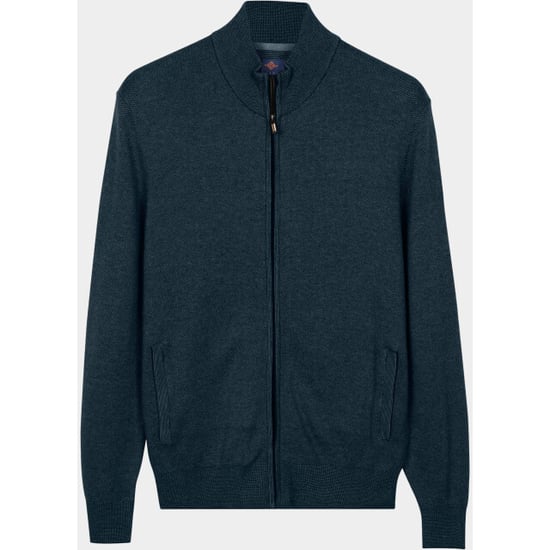 Baileys Vest heren cardigan zip all-over 2-tone 622009/645 - Image 2