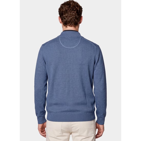 Baileys Vest heren cardigan zip all-over 2-tone 622009/645 - Image 3