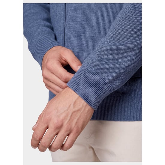 Baileys Vest heren cardigan zip all-over 2-tone 622009/645 - Image 4