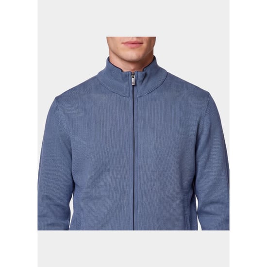 Baileys Vest heren cardigan zip all-over 2-tone 622009/645 - Image 5