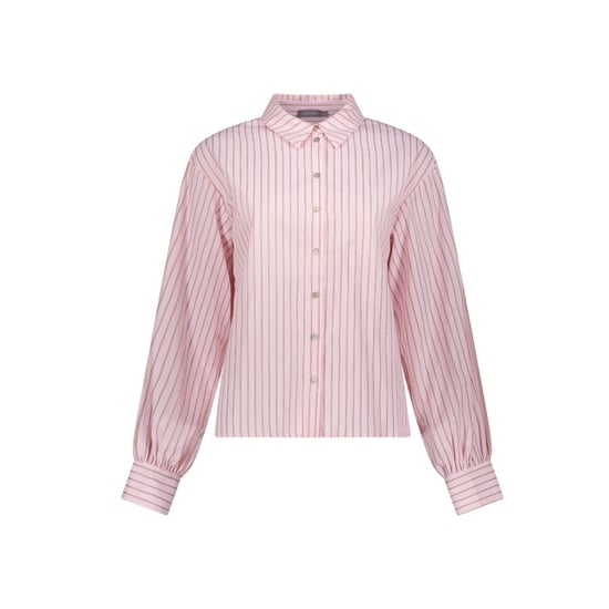 Geisha blouse stripe 63821-14 420 pink/caramel - Image 1