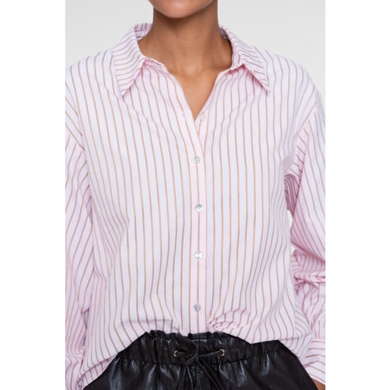Geisha blouse stripe 63821-14 420 pink/caramel - Image 3