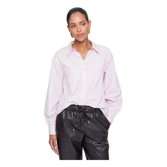 Geisha blouse stripe 63821-14 420 pink/caramel - Image 6