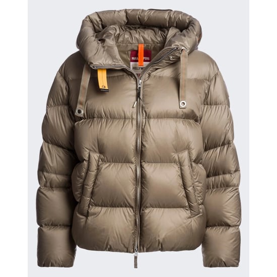 Parajumpers Dames hooded down jacket-slate mud 0128 - Image 1