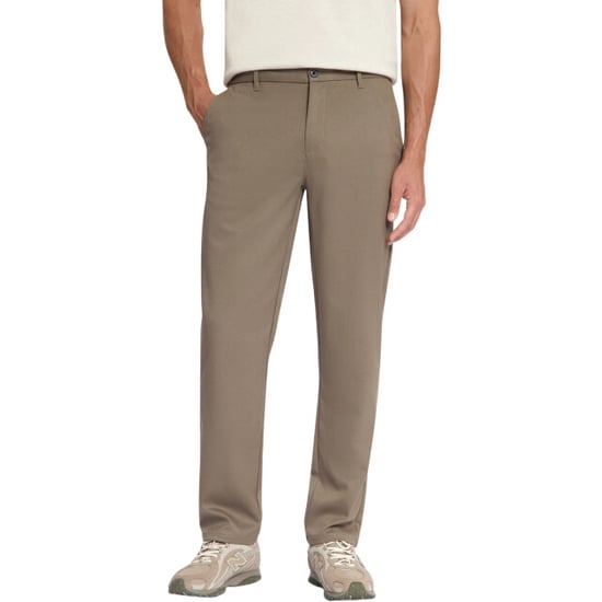 No Excess Pants smart twill relaxed fit light brown - Image 1