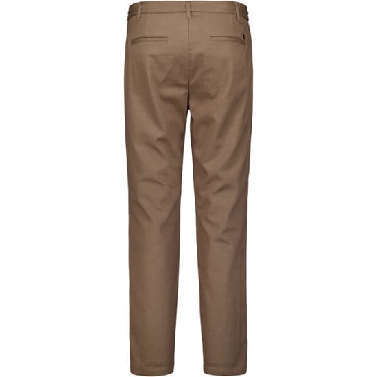 No Excess Pants smart twill relaxed fit light brown - Image 3