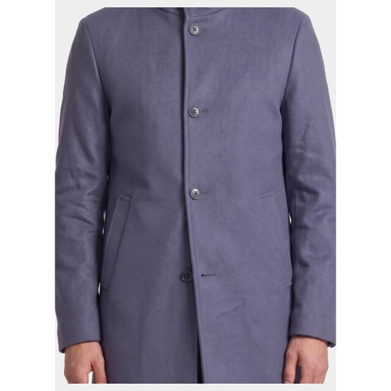 Bos Bright Blue Wollen jas tkm02/194921 navy - Image 6