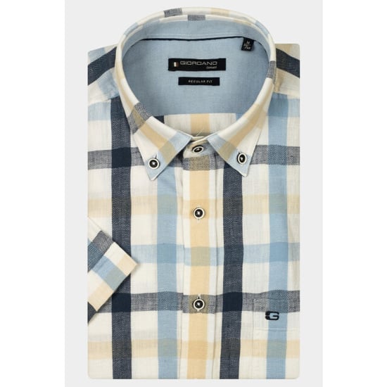 Giordano Casual hemd korte mouw league short sleeve button do 516316/60 - Image 1