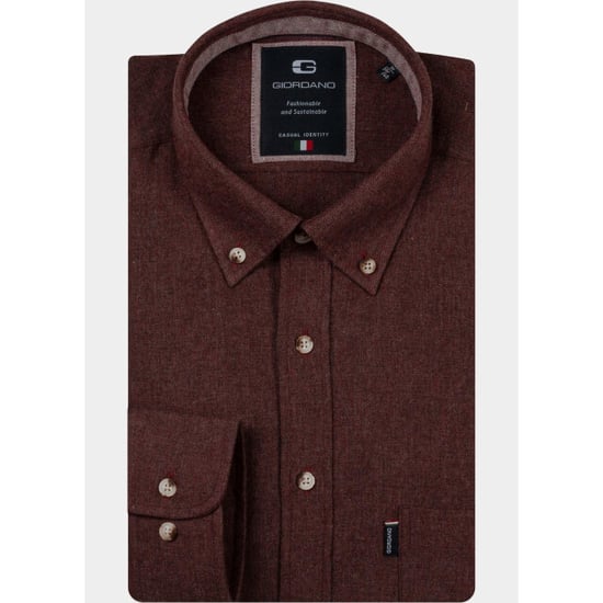 Giordano Overhemd heren dino wooltouch melange flanel 627005/30 - Image 2