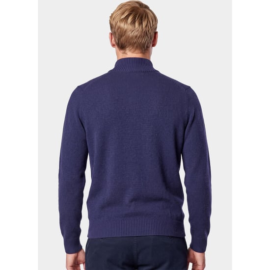 Bos Bright Blue Half zip 3042900/303 - Image 3