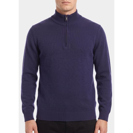 Bos Bright Blue Half zip 3042900/303 - Image 5