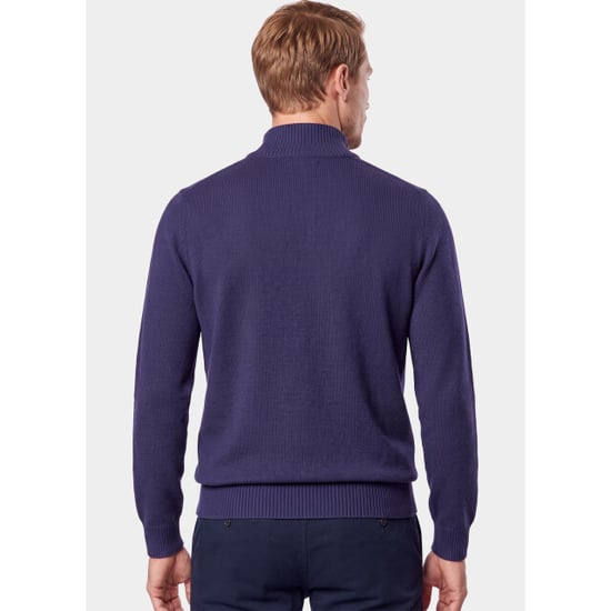 Bos Bright Blue Half zip 3042900/303 - Image 6