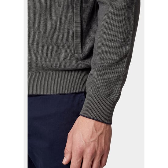 Baileys Vest heren cardigan zip all-over 2-tone 622009/775 - Image 4