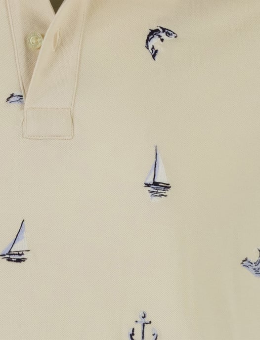 Gant Polo heren geborduurd poloshirt 2014100/119 - Image 3