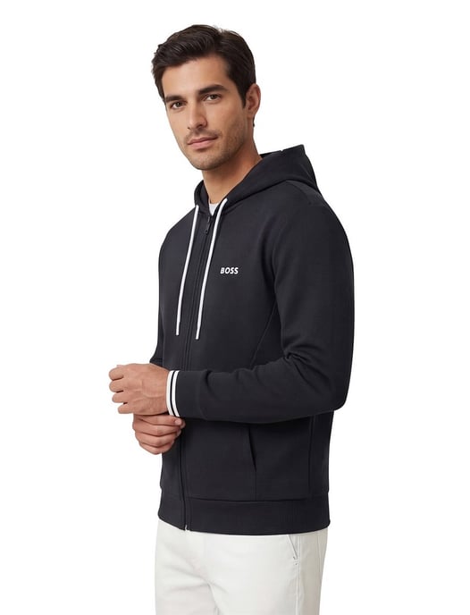 Men's Boss Zip Hoodie, Advanced Stretch in .Dark Blue - Image 2