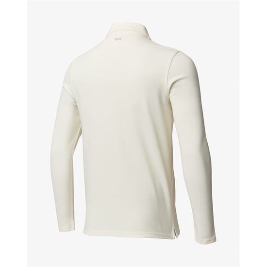 Men's Castore Rangers Ls Polo in White - Image 2