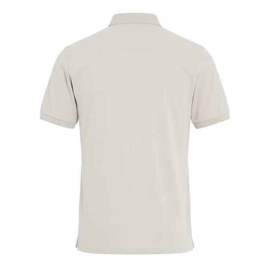 Men's Lyle And Scott Eagle Polo Shirt in Beige - Image 2