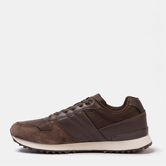 Men's Kappa Br Trainer in Dark Brown - Image 2
